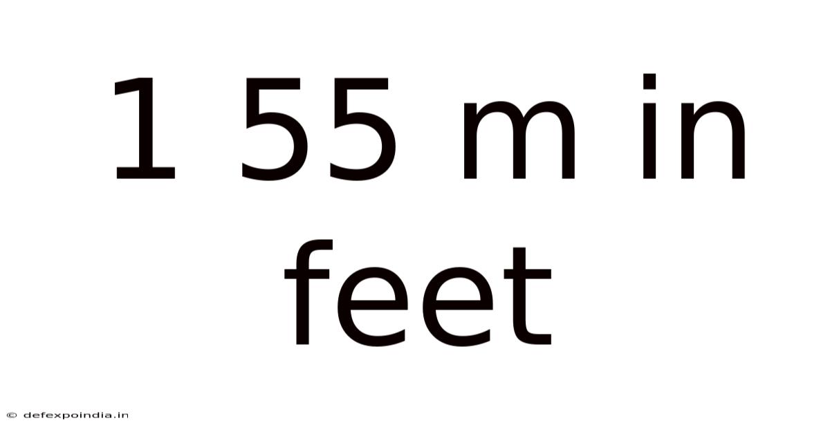 1 55 M In Feet