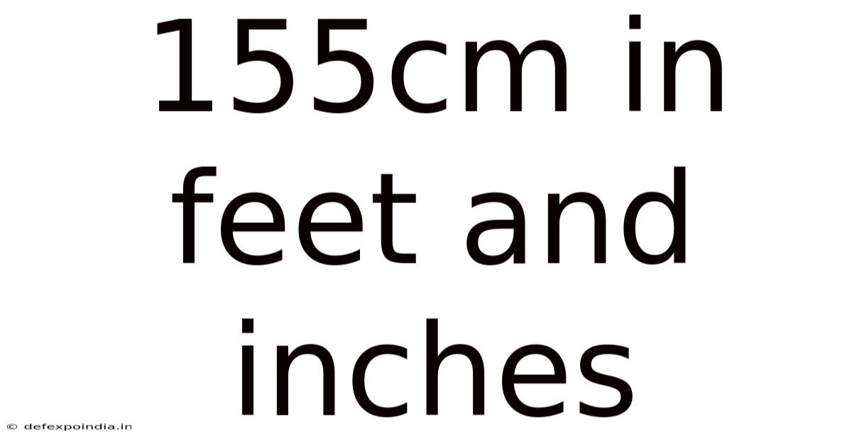 155cm In Feet And Inches