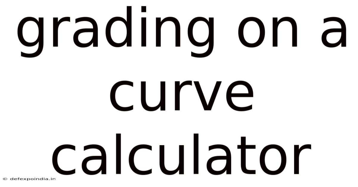Grading On A Curve Calculator